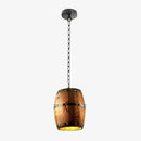 Dozzlor barrel-shaped pendant light
